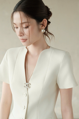 Áo Kiểu Nữ Casa Top RR25AK111