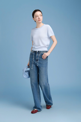 Quần Jeans Nữ Mitsu RR26QJ05