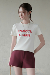 Áo Thun Nữ Paris Tee RR25AT21