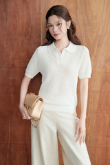 Áo Dệt Kim Berry Polo RR25DK39