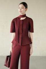 Áo Kiểu Nữ Crystal Top RR25AK116