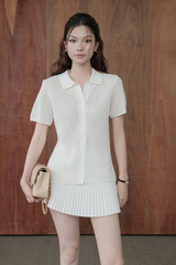 Áo Dệt Kim Jena Polo RR25DK22