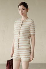 Quần Dệt Kim Kaia Short RR26DK10