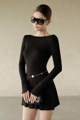 Đầm Ngắn Mocha Dress RR26DN13