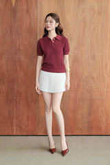 Áo Dệt Kim Berry Polo RR25DK39