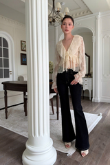 Quần Jeans Nữ Loe RR25QJ21