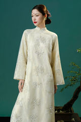 Áo Dài Nữ Tường san RR26AD01