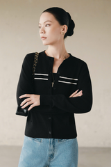 Áo Dệt Kim Sia Cardigan RR25DK51