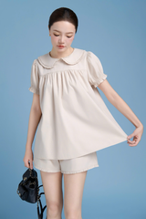 Áo Kiểu Nữ Kitty Top RR26AK38