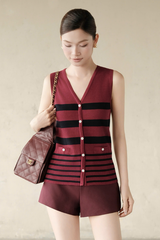 Áo Dệt Kim Melia Top RR26DK03