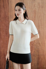 Áo Dệt Kim Amy Polo RR25DK30