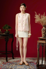 Áo Kiểu Nữ Đỗ Quyên Top RR25AK108