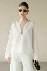 Áo Kiểu Nữ Lydia Top RR26AK27