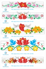 Trang trí hoa văn led đô thị
