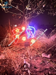 Trang trí cột điện