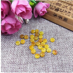 2-10 viên charm chặn đá 3x6mm tự nhiên, lỗ xỏ 1.5mm làm vòng -MH 2633 (p131-24)