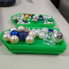 5/10/20 Khay nhựa đựng nguyên liệu nhỏ làm handmade 4.8x9cm