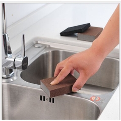 Cọ xoong nồi chảo nhà bếp bọt biển Nano nhà bếp đa năng từ công nghệ mặt nhám siêu sạch