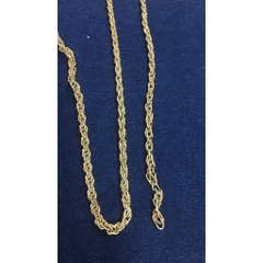 2 met xích đôi màu vàng 3mm