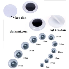 20 mắt thú các size (10 đôi)