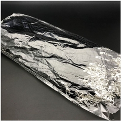 set 5 vòng cổ, dây chuyền trơn dây xoắn Nhật