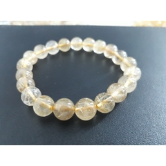 1 viên T H A C H - A N H tóc vàng làm vòng tay size 8-10-12-14mm
