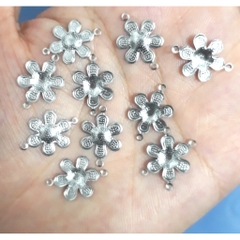 5 mặt hoa 2 lỗ inox không rỉ mỏng nhẹ 11mm (p39-44)