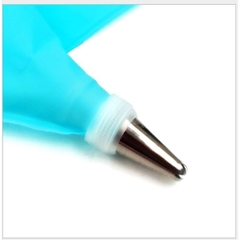 bộ 6 Đui Bắt Kem Gồm Chốt + Túi bóp kem silicon , đuôi bắt kem p191-172