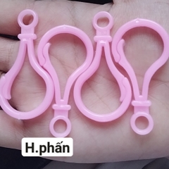 1-5 móc càng cua nhựa loại lớn 25x50mm nhiều màu