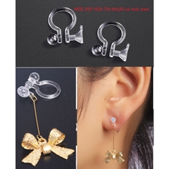 10-100 cái móc nhựa làm hoa tai nhựa các kiểu chống dị ứng