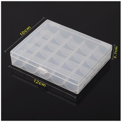 hộp nhựa đựng 25 ngăn đựng đồ tiên dụng dài 12x10 x2.6cm