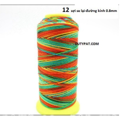 1 cuộn Chỉ nylon ngũ sắc có 6 size để chọn