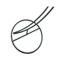 Phụ kiện tiểu cảnh - Khung sắt móc treo hình trăng lưỡi liềm, phụ kiện terrarium, phụ kiện trang trí tiểu cảnh