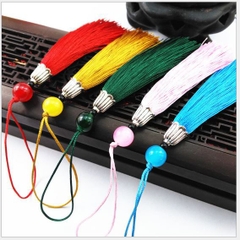 ( P131A-9) Tua rua bọc hợp kim mạ bạc có hạt