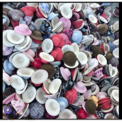 (p143-24) 5-20 cái mũ nhỏ làm trang trí thủ công đường kính 5,4cm