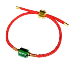 1 met dây milan đỏ 2,5mm cao cấp săn chắc dùng làm vòng tay vòng cổ phong thủy may măn, dây đan vòng