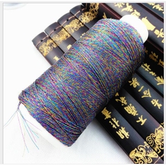 Cuộn chỉ kim tuyến vàng bạc đủ size 0.6-0.8-1mm