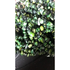 Đá vụn xanh rêu dây 20/40/80cm thiên nhiên làm trang sức handmade