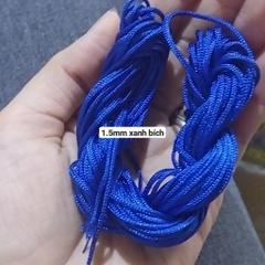 Dây dù 1.5mm có lõi nhiều màu (bó như hình 13-15m) , dây đan vòng tay, dây thắt vòng tay, vòng cổ may mắn