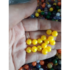 100gam hạt nhựa tròn làm vòng tay 8ly