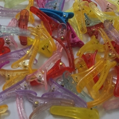gói 10 cái kẹp mái nhựa cho bé size 3.2cm