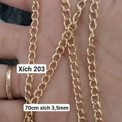 dây xích các loại 5mm,3mm,3,5mm,2mm-x201,x202,x203,x204,x205,x206