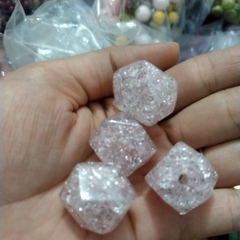12gam hạt nhựa đa giác nức kim tuyến 20mm