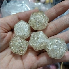 12gam hạt nhựa đa giác nức kim tuyến 20mm