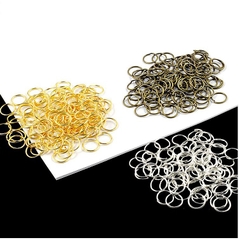 10g KHOEN TRÒN  4mm 5mm 6mm 7mm 8mm 10mm 12mm 15mm 20mm KẾT NỐI CÁC PHẦN KHUYÊN TAI, VÒNG, MÓC KHÓA