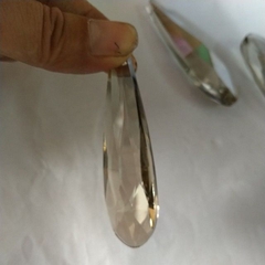 1 viên pha lê tròn & giọt nước dài 75mm  trang trí
