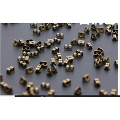 100 CHỐT ĐUÔI HOA TAI - BỊT SAU KHUYÊN XỎ 5-6MM/ CHỐT CHUÔI HOA TAI