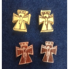 gói 2-5-10 thánh giá gỗ xỏ vòng 11x14mm