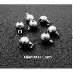 5-10 charm chuông inox không rỉ mix vòng