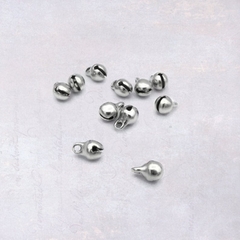 1-2 charm chuông inox không rỉ mix vòng đủ Size 4/5/6/8/10mm